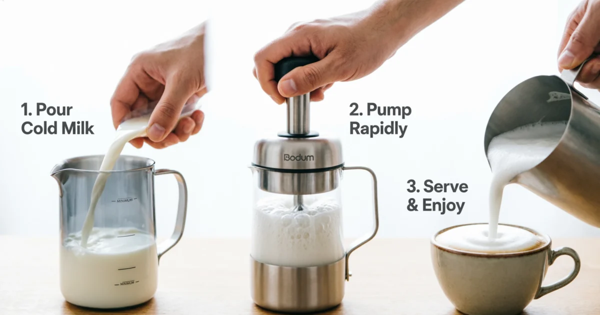 bodum milk frother