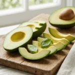 sliced avocado