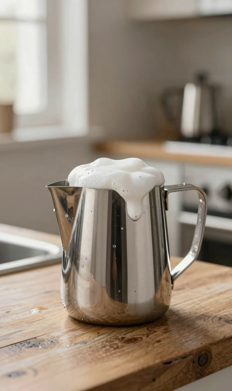 milk frothing pitcher